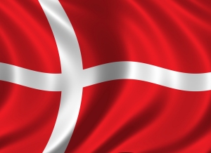 Denmark Flag magnet